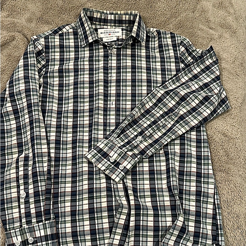 Large Trim Fit Mizzen+Main Dress Shirt